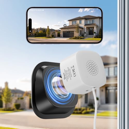 SONOFF CAM GlassView 3MP 2K Window Camera