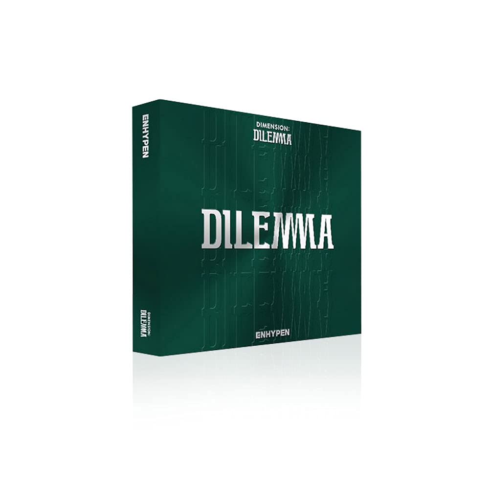 ENHYPEN Dimension Dilemma 1st Album ESSENTIAL ver (incl. CD, Mini Folded Poster, Photocard A, Photocard B, Photobook, Top Loader, Sticker) (CMDC11664)
