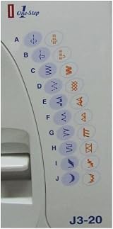 Janome J3-20 Sewing Machine Waterproof IPX7 Top-Mounted Controls view 3