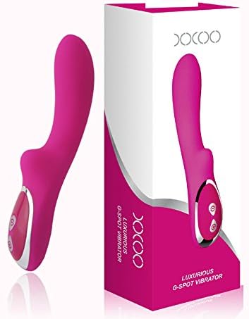 SoulEnjoy Vibrator for Women Stimulate Massager Adult Toys with Wireless,Magnetic Suction Charging，Rose Red