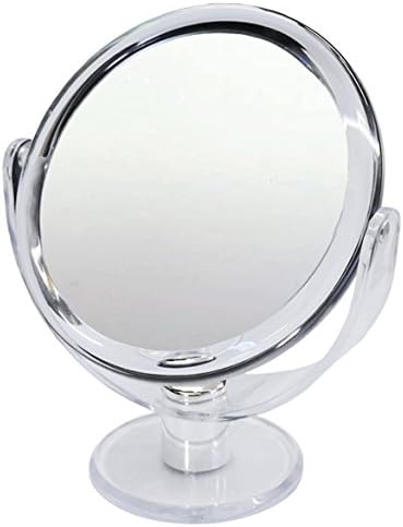 Mirror 10x and 1x Magnification,Makeup Mirror, Two-Sided Mirror With Stand