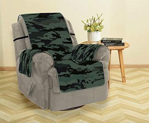 LMFshop Camouflage Protective Military Cool Style Sofa Cushion Mat Child Chair Slipcover Sofa Cover Furniture Protector For Pets, Kids, Cats, Sofa