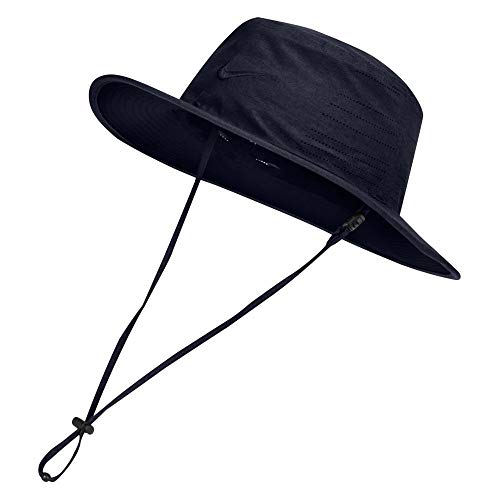 Nike Golf Dri-FIT UV Sun Bucket Hat (Obsidian/Obsidian, M/L) in