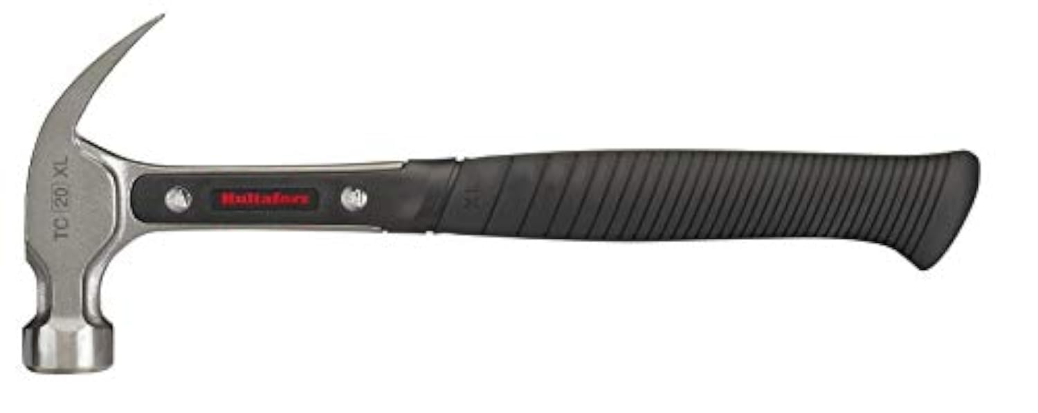 Hultafors 820140U Claw Hammer TC 20 XL, Black
