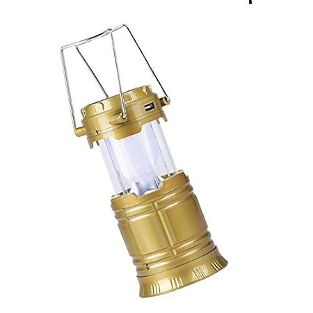 Loopan Solar Emergency Light Lantern USB Mobile Charging Point Rechargeable Night Light Travel Camping Lantern Compatible with Xiaomi Mi Apple Samsung Sony Lenovo Oppo Vivo Smartphones Multicolor