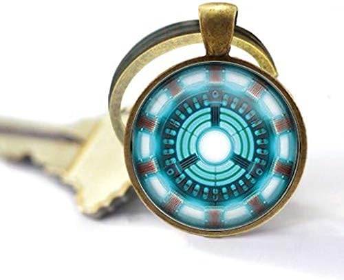 Iron Man Arc Reactor Keychain,Iron Man Keychain,from Avengers Arc Reactor Ironman