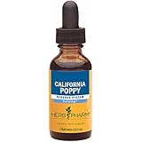 Herb Pharm Certified Organic California Poppy Extract for Calming Nervous System Support - 1 Ounce