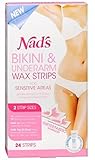 Nad's Bikini & Underarm Strips with Moisture+ Body Balm 24 ea