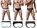 yuyangdpb Men's Sexy Underwear Jockstrap Comfort Supporter Briefs 7 Pack Medium