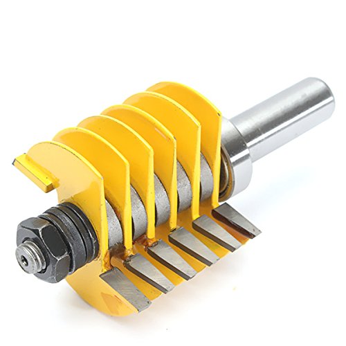 Aoher RB33 1/2 Inch Shank Finger Joint Router Bit Woodworking Chisel Cutter