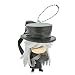 Black Butler Undertaker Phantom Swing Figure Keychain