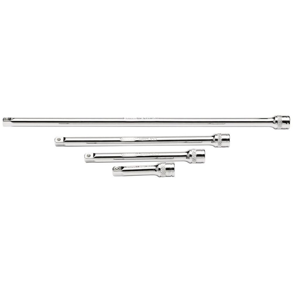 Draper 16765 1/4" Square Drive Extension Bar 4Piece Set, Blue
