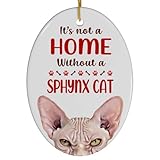 Fawn Sphynx Cat Christmas Ornament 2024 - Its Not A