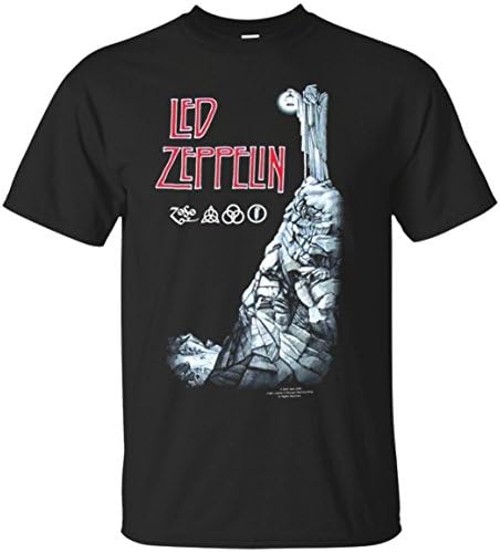 Bravado LED Zeppelin Stairway to Heaven Black T Shirt Adult Size