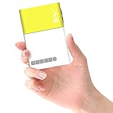 Pico Projector - Artlii 2020 New Pocket Projector, Mini Projector Compatible with Laptop, iPhone Smartphone for Cartoon and Movie, Kid Gift