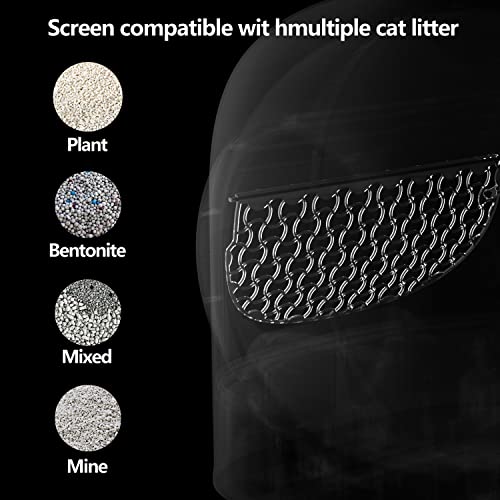 GOLDBOSS SelfCleaning Cat Litter Box with Litter Mat，Automatic Litter