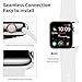 Bravely klimbing Compatible with App le Watch Band 38mm 40mm 42mm 44mm, for Women Men, iwatch Bands Compatible with iWatch Series 5, Series 4, Series 3, Series 2, Series 1 S/M, M/L 12 Pack