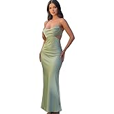 Mekong Delta The Isla Slip-on Satin Dress Summer Party