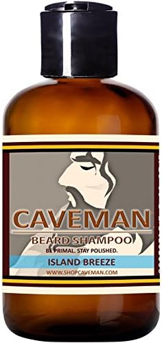 Caveman Beard Wash and Shampoo - Island Breeze - No. 1 Men's Beard Wash (8oz)