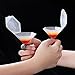 UNOMOR Ring Wedding Shot Glass for Bachelorette Party Bridal Shower – 12 Pack