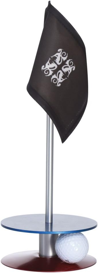 Anne Stone Golf Putt-A-Round Black Flag 1 Putting Aid, Blue/Red, Small