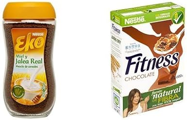 Nestlé - Cereales Fitness Chocolate (600 g) + Eko - Mezcla de ...
