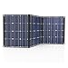 TISHI HERY 100W Portable Solar Panel Foldable with 4 Outputs Type-C/QC3.0/DC/USB Compatible with Most Portable Solar Generators Power Stations/Phones/Laptops/Tablet for Travel/Camping/RV/Hiking