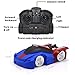 LAFALA Remote Control Car for Kids Toys Rechargeable Dual Mode 360° Rotating Stunt Wall Climbing RC Cars with Remote Control LED Head Gravity-Defying Vehicle Girl and Boy Gifts Blue