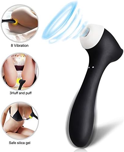 Wand Mini Wireless Electric Powerful Massager, Personal Portable Pocket Fashionable Travel Quiet Waterproof, 8 Frequency Relax for Back Neck Shoulders Body Massage