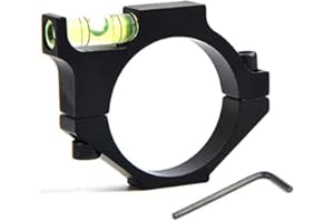 BESTSIGHT Rifle Scope Bubble Level for 1in/30mm Tube Riflescope Anti-Cant Used for Shooting and Hunting (1inch/30mm)