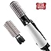 JUHALL 1300W Hair Dryer & Volumizer, 2-in-1 Hot Air Brush Styler and Dryer With 360° Rotatable Cord Auto Shutoff for Hair Styling & Frizz Control White