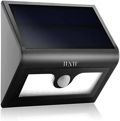 WNW Solar Wall Light, Motion Sensor 16 LED Waterproof Wireless Security Lights for Outdoor, Garden, Pathway, Yard, Deck, Fence and Driveway. (Advanced Model)