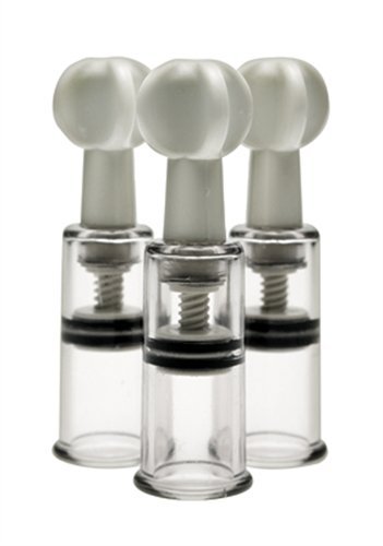 Max Twist Clit and Nipple (Triple Sucker Set) Natural Nipple Correction Cups for Flat or Inverted Nipple