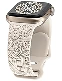 Boho Engraved Band Compatible with Apple Watch Band