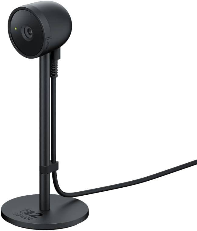 Câmera HD Nintendo Switch 2 com microfone integrado e conexão USB-C