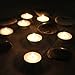 Stonebriar 4 Hour White Unscented Long Burning Tea Light Candles, Candle Accessories for Birthdays, Weddings, Spas, or Everyday Home Decor, 100 Bulk Pack