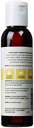 Aura Cacia Skin Care Oils - Sesame - 4 oz