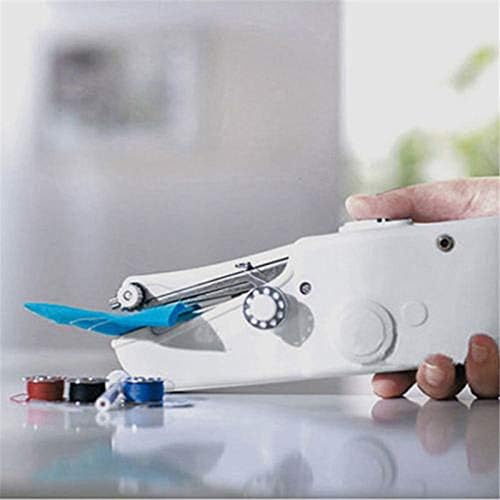MONICO 1 PC New Mini Portable Household Handy Stitch Electric Handheld Sewing Machine Gift T20