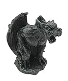 Small Stoic Winged Gargoyle Decorative Figurine 3.25