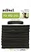 Scunci No-Slip Grip Comfortable All Day Strong Hold, Black Elastics, 10-Pcs per Pack (1-Pack)