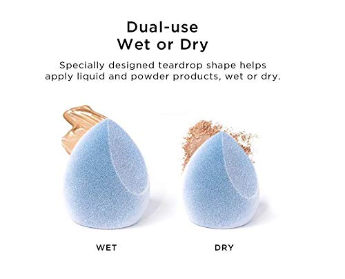 image for CHARMINER Microfiber Velvet Sponge, Latex-Free Makeup Sponges Set Perf