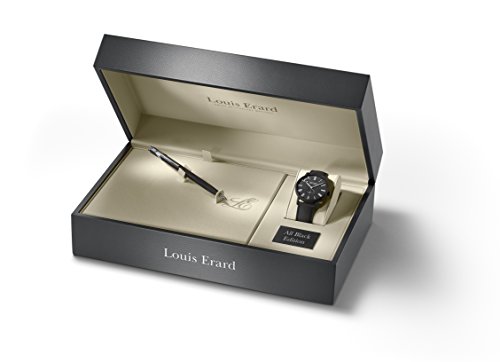 Louis-Erard-Mens-53230NN22-Excellence-Automatic-Black-leather-Watch