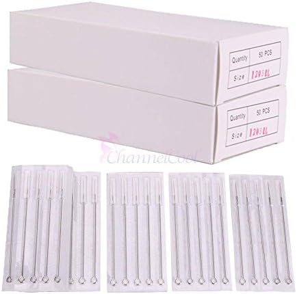 Tattoo Machine Sterile Disposable Needles 3RS 50PCS