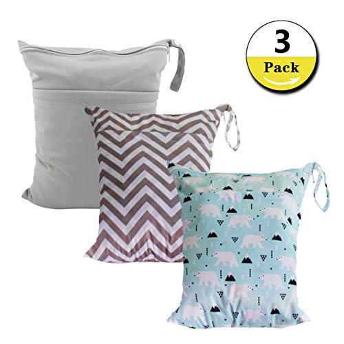 Large Hanging Wet/Dry Pail Bag For Cloth Diaper Wa... – Grandado