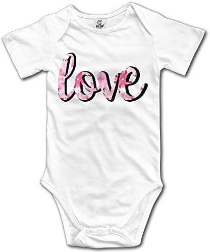 Baby Boy And Girl Watercolour Love Baby Clothes SHORT SLEEVES