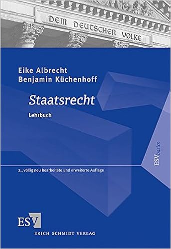Staatsrecht Lehrbuch Amazonde Prof Dr Eike Albrecht - 