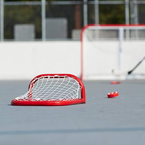 Franklin Sports Mini Skills Street Hockey Goal Outdoor + Indoor Steel