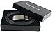 SlideBelts Men's Golf Ratchet Belt - Custom Fit - Black with Winged Silver Buckle (Vegan)