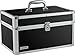 Vaultz Locking Makeup Artist Case, Black (VZ03743)