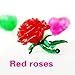 Original 3D Crystal Puzzle - Rose Red